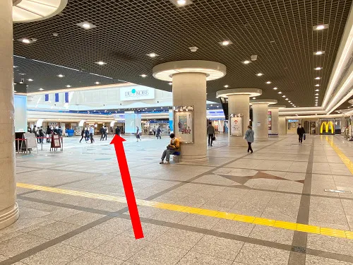 デュオ神戸の広場